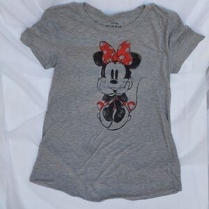 DISNEY Minnie Mouse grey t-shirt size large